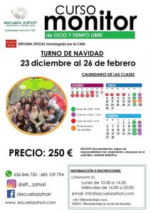 Zahorí curso Diciembre